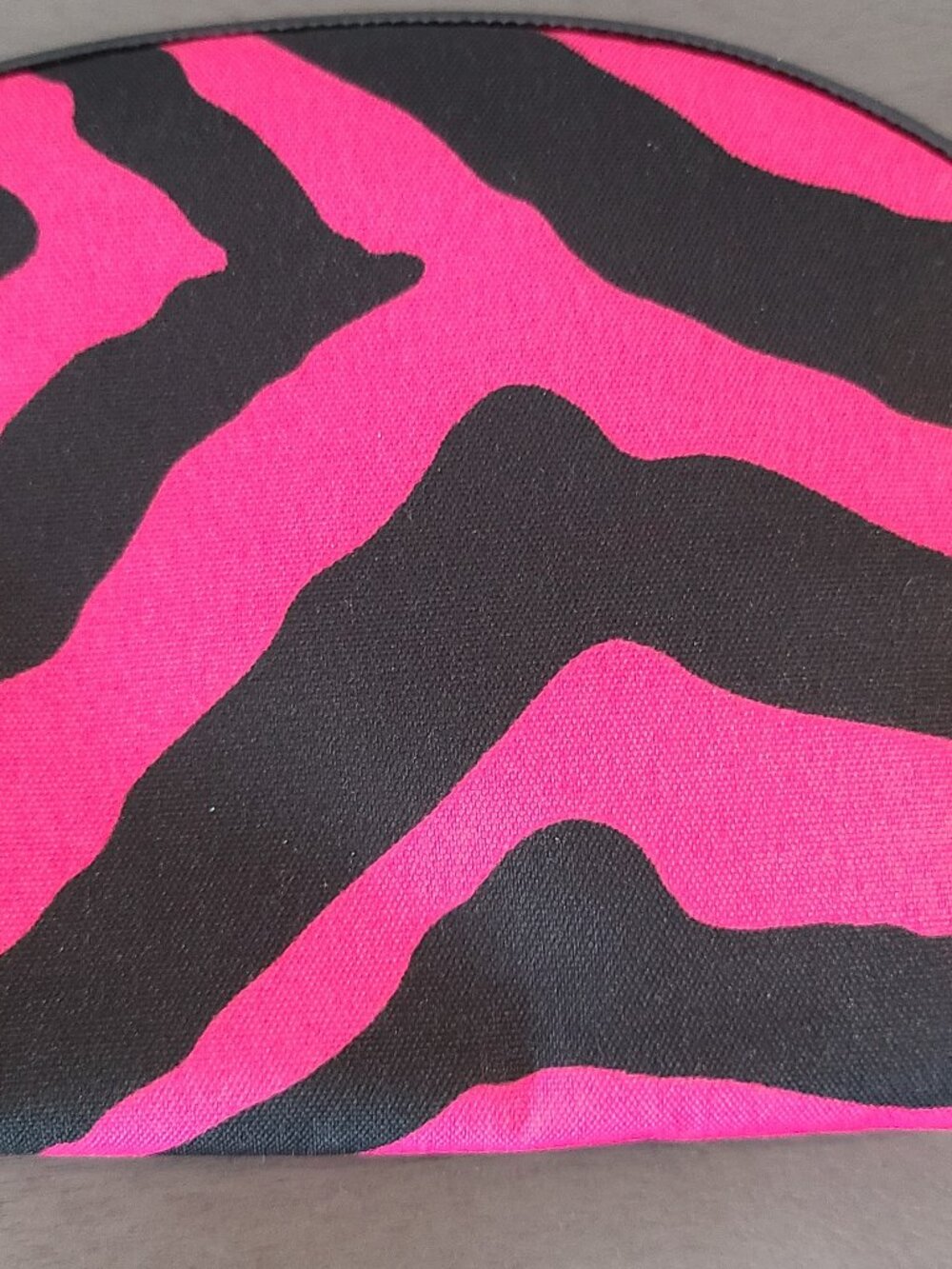 4 Hot Pink Zebra Cosmetic Bags (Sets of 3)